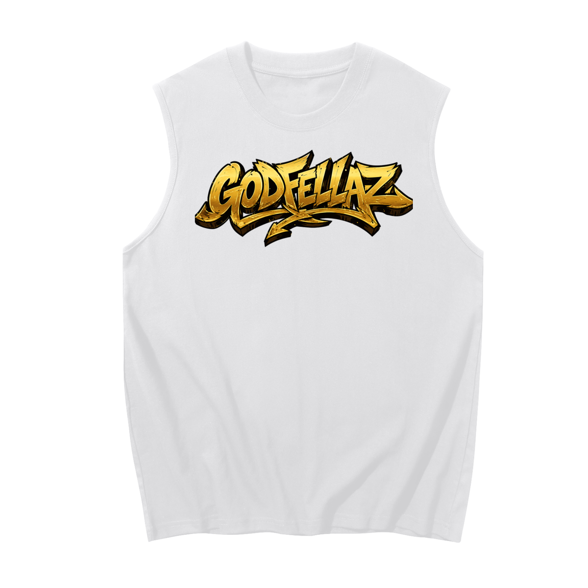 GODFELLAZ Cotton Muscle Top