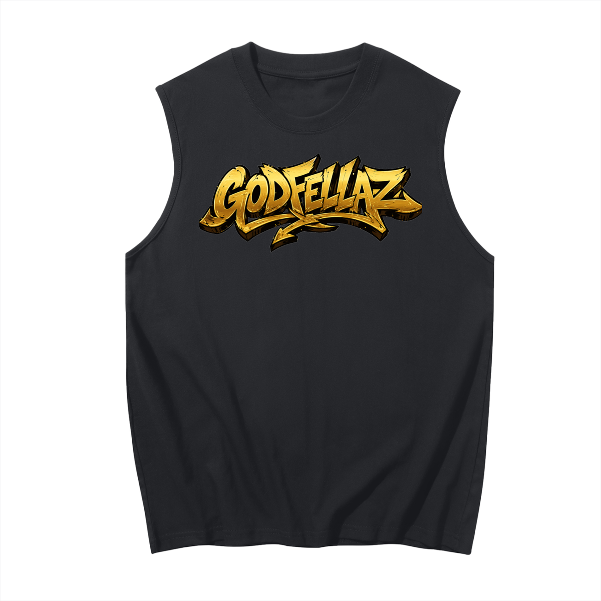 GODFELLAZ Cotton Muscle Top
