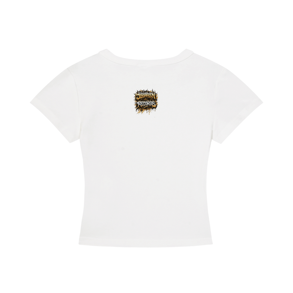 Jibbareen Records Women's Cropped T-Shirt