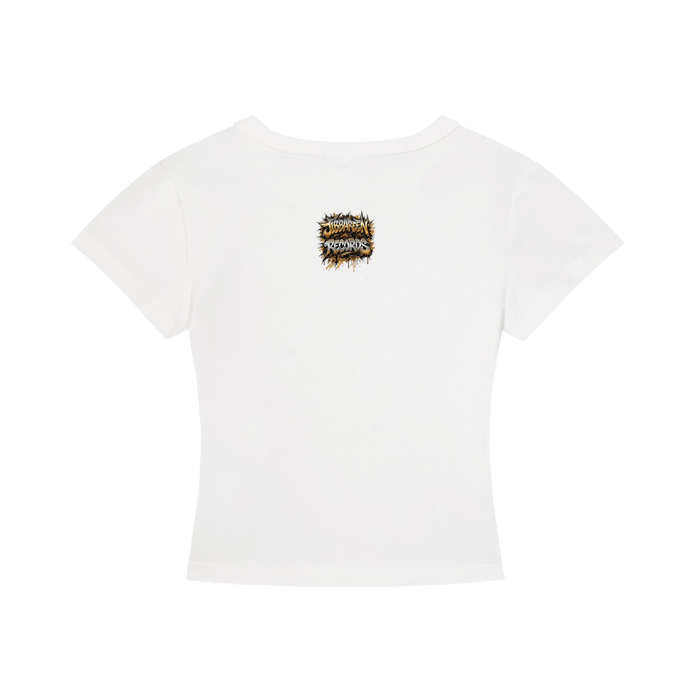 Jibbareen Records Women's Cropped T-Shirt