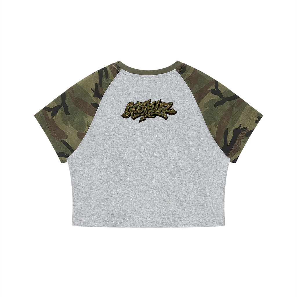 Women’s Camo G Crop Top