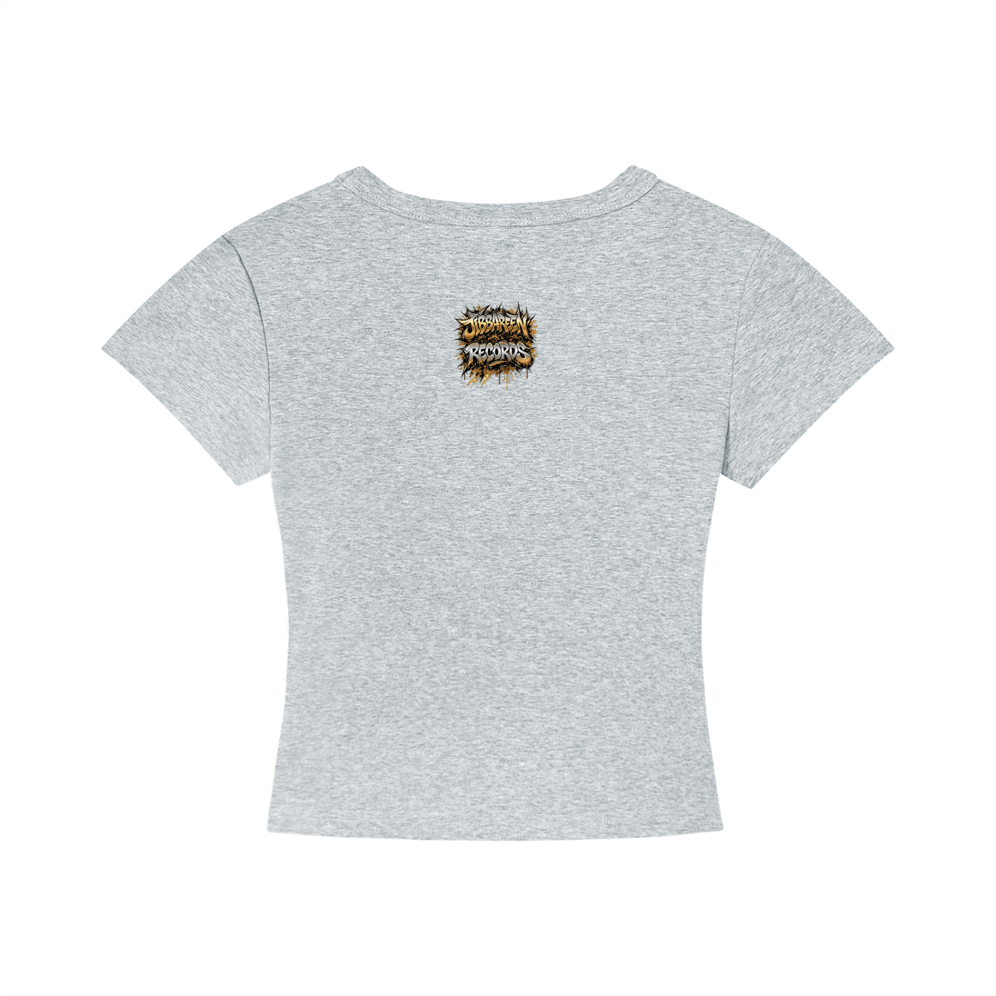 Jibbareen Records Women's Cropped T-Shirt