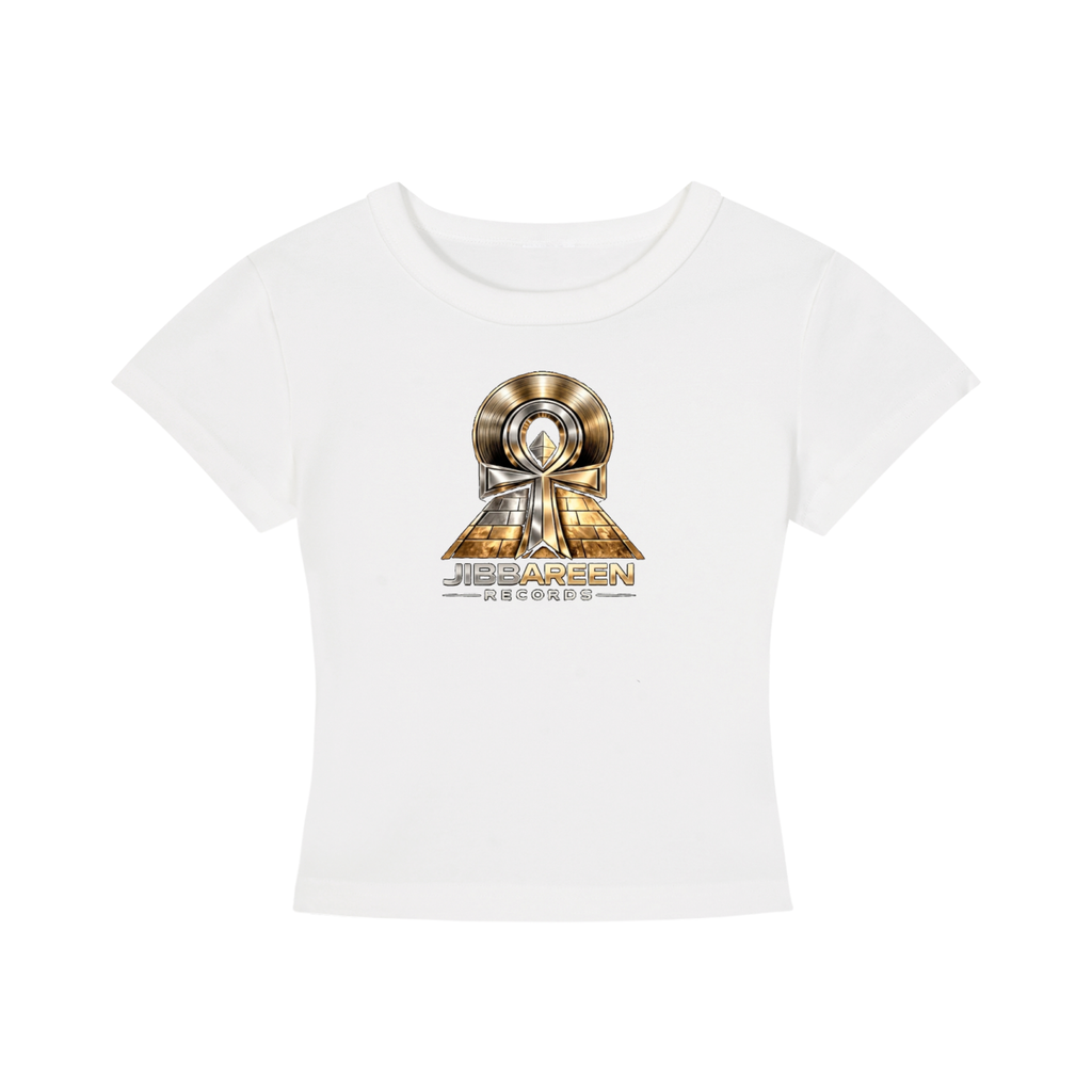 Jibbareen Records Women's Cropped T-Shirt