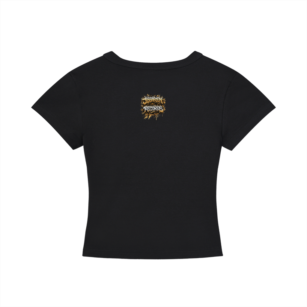 Jibbareen Records Women's Cropped T-Shirt