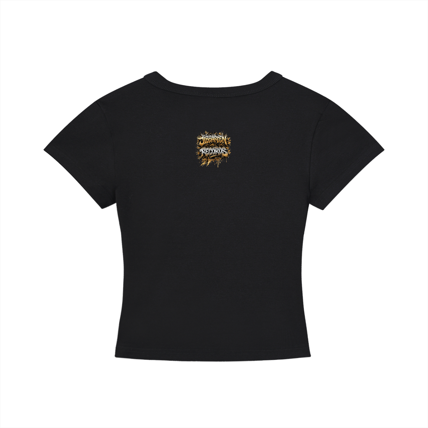 Jibbareen Records Women's Cropped T-Shirt